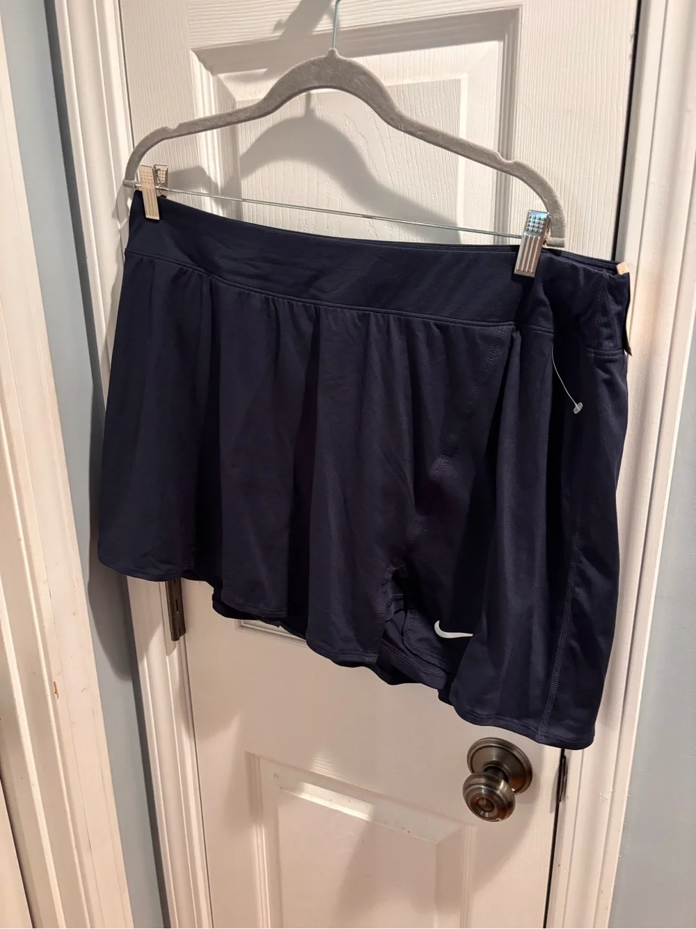 Nike Women's Navy Athletic Skort